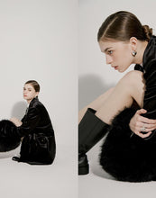 Load image into Gallery viewer, Suede Suit Jacket (With sStraps)