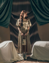 Load image into Gallery viewer, Gorgeous Puffy Sleeve Tie Western Dress