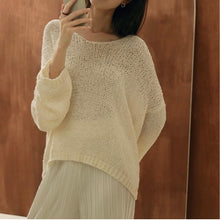Load image into Gallery viewer, Korean-style Loose Wool Knitted Sweater