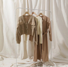 Load image into Gallery viewer, Loose Longline Wrap Coat With Wide Sleeves