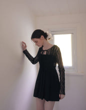 Load image into Gallery viewer, Permeable three-dimensional yarn lace Cardigan