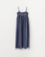 Load image into Gallery viewer, Double-Layer Fine Glitter Satin Glossy Dress