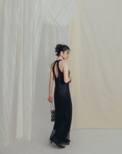 Load image into Gallery viewer, Halter Neck Sleeveless Backless Lace Long Dress