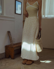 Load image into Gallery viewer, Chiffon Floral Straight Split Skirt