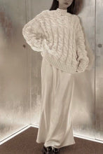 Load image into Gallery viewer, Hole-Feeling Hemp Curly Thick knitted Sweater