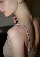 Load image into Gallery viewer, Pearl Straps Slim-Fitting Long Knit Dress