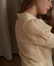 Load image into Gallery viewer, French Style Elegant Jacket Collar Top