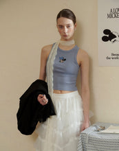 Load image into Gallery viewer, Multi-Layered Puffy Lace Maxi Skirt