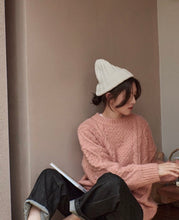 Load image into Gallery viewer, Korean Style Oversized Cable Knit Sweater