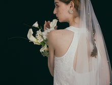 Load image into Gallery viewer, Halter Neck Sleeveless Backless Lace Long Dress