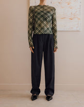 Load image into Gallery viewer, Slim Pleated Cotton Suit Pants