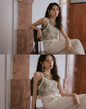 Load image into Gallery viewer, Small Flower Lace Breathable Vest