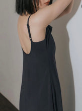 Load image into Gallery viewer, The Large Open-back Shoulder Strap Flat Collar Maxi Long Dress