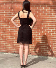Load image into Gallery viewer, Wide Straps Lace Trim Deep V Neck Short Dresses