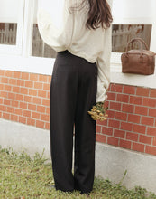 Load image into Gallery viewer, Slim Pleated Suit Trousers