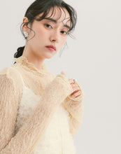Load image into Gallery viewer, Long Sleeved Ruffle Lace Top