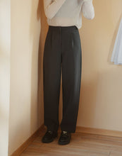 Load image into Gallery viewer, Slim Pleated Suit Trousers