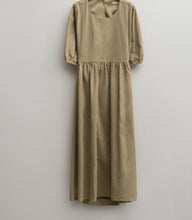 Load image into Gallery viewer, Back Buckle Puff Sleeve Dress
