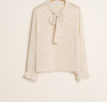 Load image into Gallery viewer, Temperament Perfect Clear Strap Chiffon Blouse