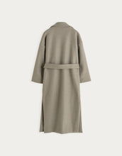 Load image into Gallery viewer, Simple Tie woollen coat