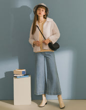 Load image into Gallery viewer, Teddy Circle QQ Plush Double Pocket Jacket