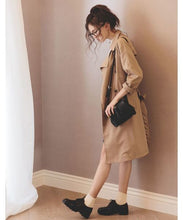 Load image into Gallery viewer, Hollywood Neat Long Trench Coat