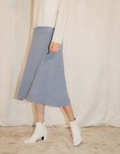 Load image into Gallery viewer, All-Match Side Slit Knit Long Skirt