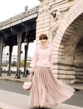 Load image into Gallery viewer, Winter Mohair High Neck Wide Sleeve Sweater