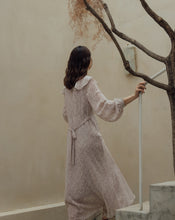 Load image into Gallery viewer, Japanese-style Floral Ruffles Collar Dress
