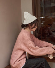 Load image into Gallery viewer, Korean Style Oversized Cable Knit Sweater
