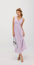 Load image into Gallery viewer, V-Neck Waist Band A-Line Dress

