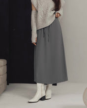 Load image into Gallery viewer, CHIFFON ELASTICATED-DRAWSTRING MIDI SKIRT
