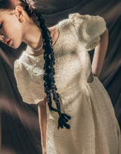 Load image into Gallery viewer, Gorgeous Puffy Sleeve Tie Western Dress
