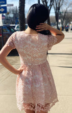 Load image into Gallery viewer, French Style Lace A-Line Short Dress
