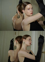 Load image into Gallery viewer, Pearl Straps Slim-Fitting Long Knit Dress
