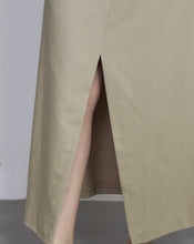Load image into Gallery viewer, Elegant A-Line Cotton Skirt
