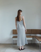 Load image into Gallery viewer, Satin Strap Mermaid Long Dress
