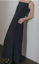 Load image into Gallery viewer, The Large Open-back Shoulder Strap Flat Collar Maxi Long Dress
