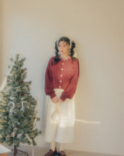Load image into Gallery viewer, Pearl Basket Hollow Hemp Knitted Jacket
