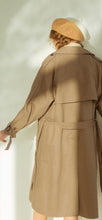Load image into Gallery viewer, Traditional Design Thick Cotton Trenchcoat
