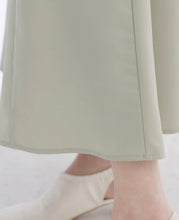 Load image into Gallery viewer, V-Neck Cut Front Hidden Pockets Long Satin Dress
