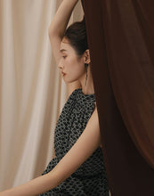 Load image into Gallery viewer, Japanese-Style Printed Halter Long Dress
