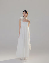 Load image into Gallery viewer, Double-Layer Fine Glitter Satin Glossy Dress

