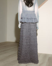 Load image into Gallery viewer, Air-sensitive Mash Layered Skirt
