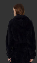 Load image into Gallery viewer, Plush Imitation Mink Crop Knitted Sweater(With Hat)
