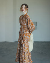 Load image into Gallery viewer, Broken Flora Multilayers Long-Sleeved French Style Dress
