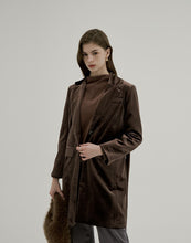 Load image into Gallery viewer, Suede Suit Jacket (With sStraps)
