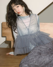 Load image into Gallery viewer, Air-sensitive Mash Layered Skirt
