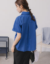 Load image into Gallery viewer, Collar Long Semi-formal Shirt
