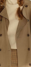 Load image into Gallery viewer, Traditional Design Thick Cotton Trenchcoat
